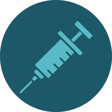 Şırınganın vektör çizimi