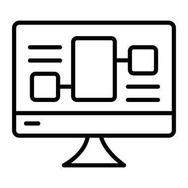 bilgisayar ekranı simgesi, özet biçimi