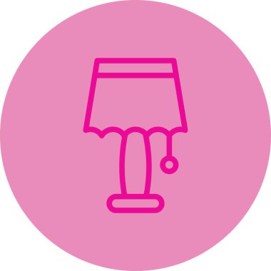 Lamba simgesinin vektör illüstrasyonu