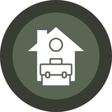 Ev simgesi vektör illüstrasyonu