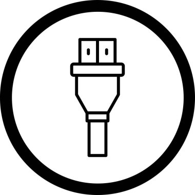 Dolgu simgesi vektör illüstrasyonu