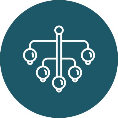 seo modern simgesinin vektör illüstrasyonu