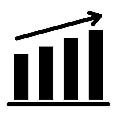 grafik ikonu vektör illüstrasyonu