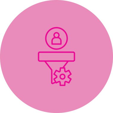 seo modern simgesinin vektör illüstrasyonu