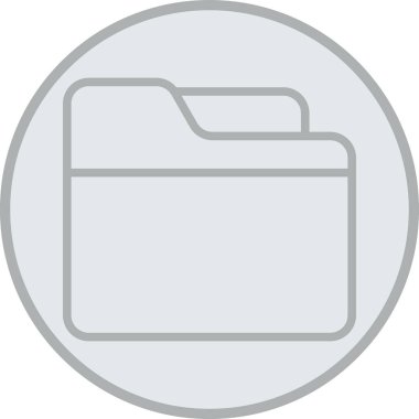 soyut arkaplanda dizin simgesi izole edildi