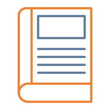 Belge. Web simgesi basit illüstrasyon