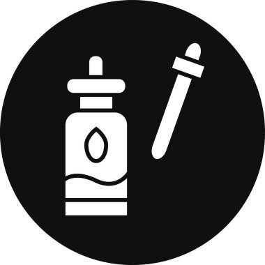 şişe simgesi vektör illüstrasyonu