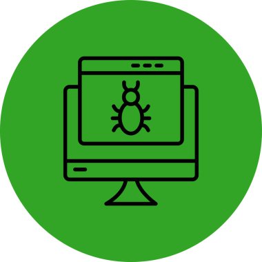 izleyici ikon vektör illüstrasyonu