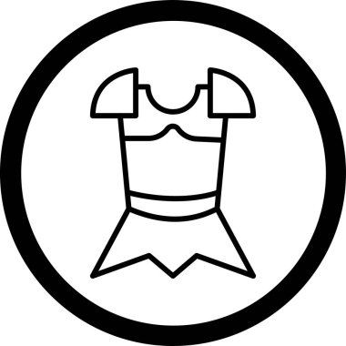 Elbise simge vektör çizim