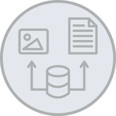 İş simgesinin vektör illüstrasyonu