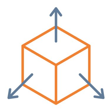 Vektör çizimi. Soyut geometrik tasarım. Beyaz arkaplanda izole edilmiş, çokgen şekil.