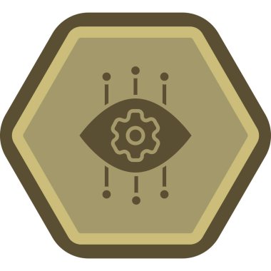 Rozet Simgesi Moda Biçiminde İzole Arkaplan