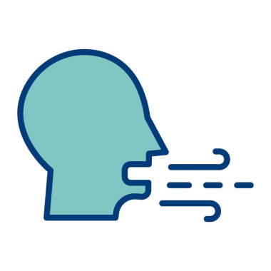 izole insan ve konuşma kabarcığı vektör tasarımı