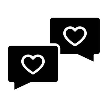 aşk iletisi simgesi
