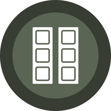 Otel ikonu. vektör illüstrasyonu