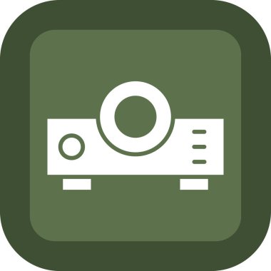 kamera simgesi vektör illüstrasyonu