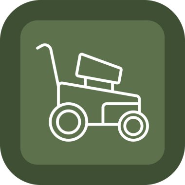 barrow simgesi, vektör illüstrasyonu