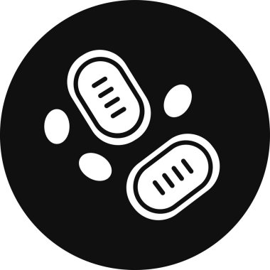 Gıda simgesinin vektör illüstrasyonu