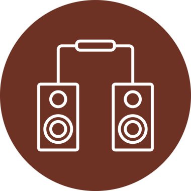 Vektör illüstrasyonu, simge ögesi arkaplanı