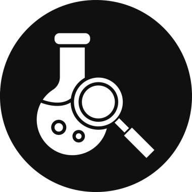 Kimyasal şişesi vektör simgesi