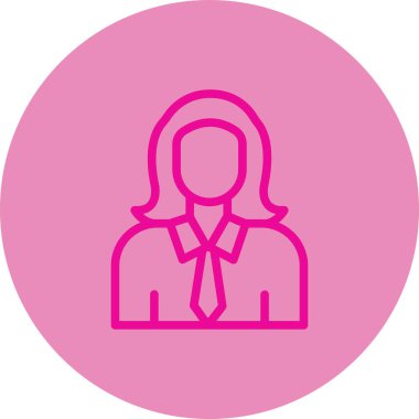 Kadın vektör illüstrasyonu