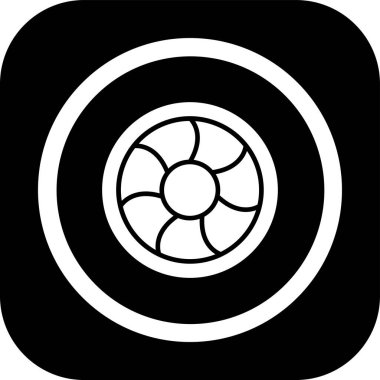 top ikon vektör illüstrasyonu