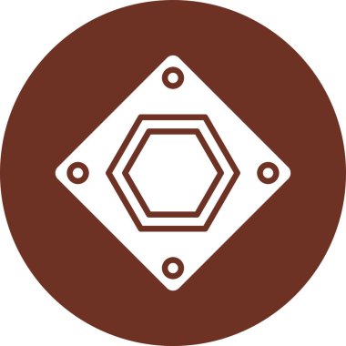 Eşsiz Pusula Vektörü Kabartma Simgesi