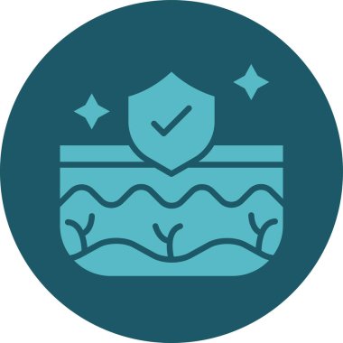 Bir simgenin vektör illüstrasyonu