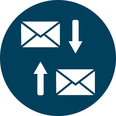 E- posta Pazarlama Simgesi vektör çizimi