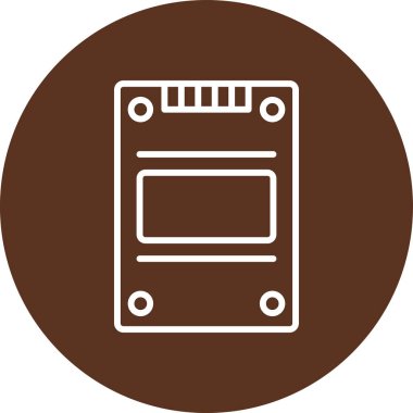 seo modern simgesinin vektör illüstrasyonu