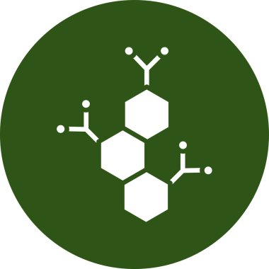 Kimyasal vektör sembol tasarımı