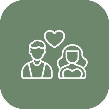 Modern simgenin vektör illüstrasyonu