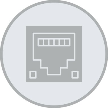 vektör lcd simgesi illüstrasyonu