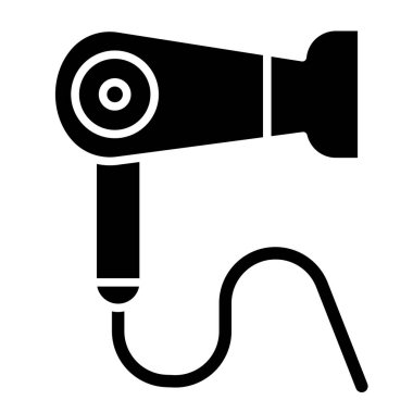 Kurutma makinesi simge vektör çizim