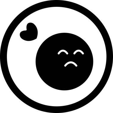 Web simgesi, vektör illüstrasyonu düşünülüyor