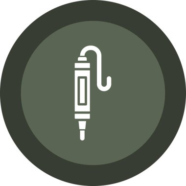 Eşsiz termometre Vektör Kabartma Simgesi