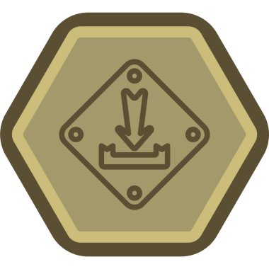 Modern oto onarımının vektör illüstrasyonu