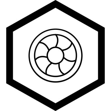 Gıda simgesinin vektör illüstrasyonu