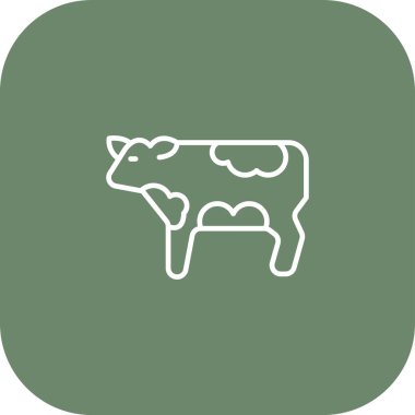 Modern çiftlik simgesinin vektör illüstrasyonu