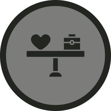 Seo simgesinin vektör illüstrasyonu