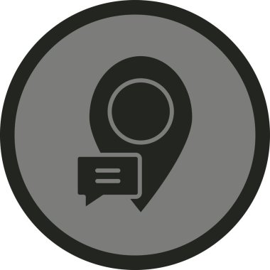 ileti simgesi, vektör illüstrasyonu