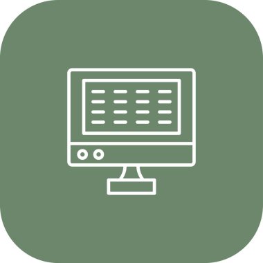 bilgisayar simgesi, vektör illüstrasyonu