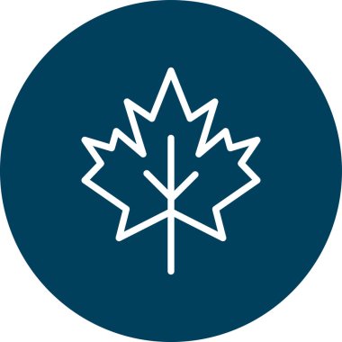 Yaprak Vektörü Şekil Simgesi Tasarımı