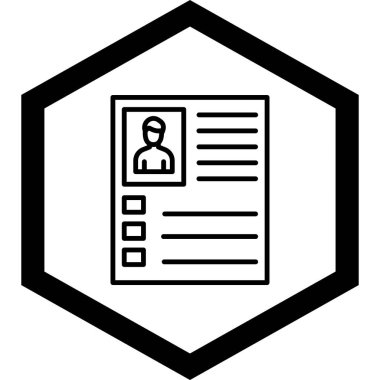 Dosya simgesinin vektör illüstrasyonu