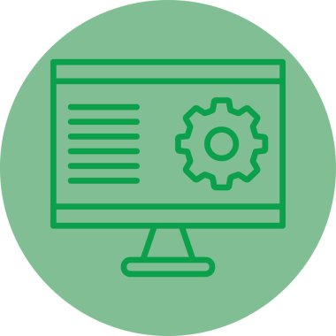 Vektör ayarı Simge illüstrasyonu