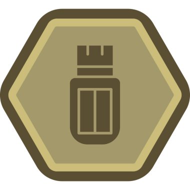 Bir şişe şarabın vektör çizimi