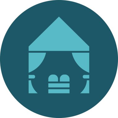 ev simgesi vektör illüstrasyonu