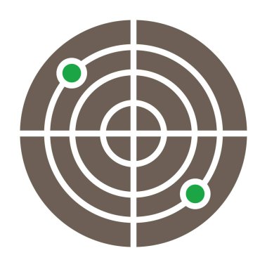 hedef simge, vektör illüstrasyonu