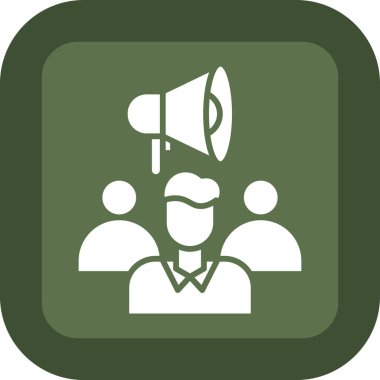 İnsan simgesinin vektör illüstrasyonu