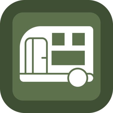 Bagaj web vektör simgesi